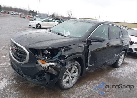 2021 GMC Terrain Fwd Sle z USA, uszkodzony, nr VIN 3GKALMEVXML358792